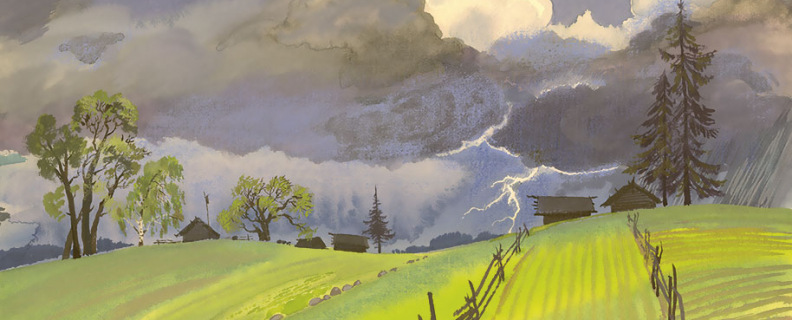 Как весел грохот летних бурь...