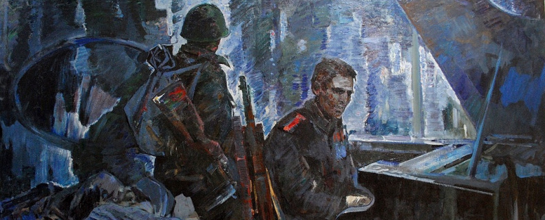 В полях за Вислой сонной…