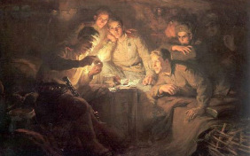 Бьётся в тесной печурке огонь…