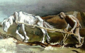 Под жестокой рукой человека...