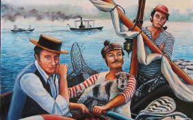 Трое в лодке, не считая собаки