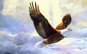 С поляны коршун поднялся...